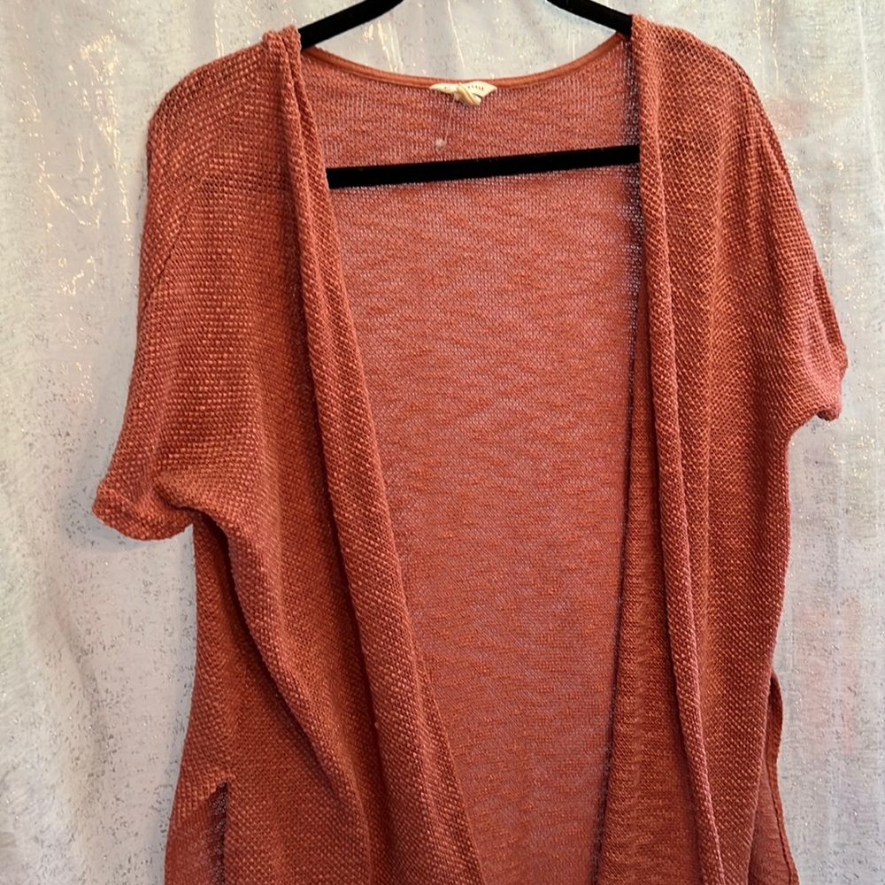 Lightweight spring time short sleeve coverup